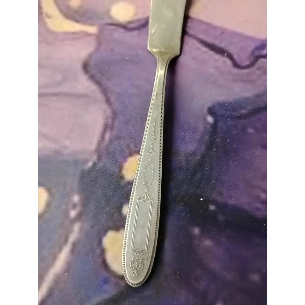 Silverplate Butter Knife by Oneida Silver Community in the Grosvenor‎ Pattern